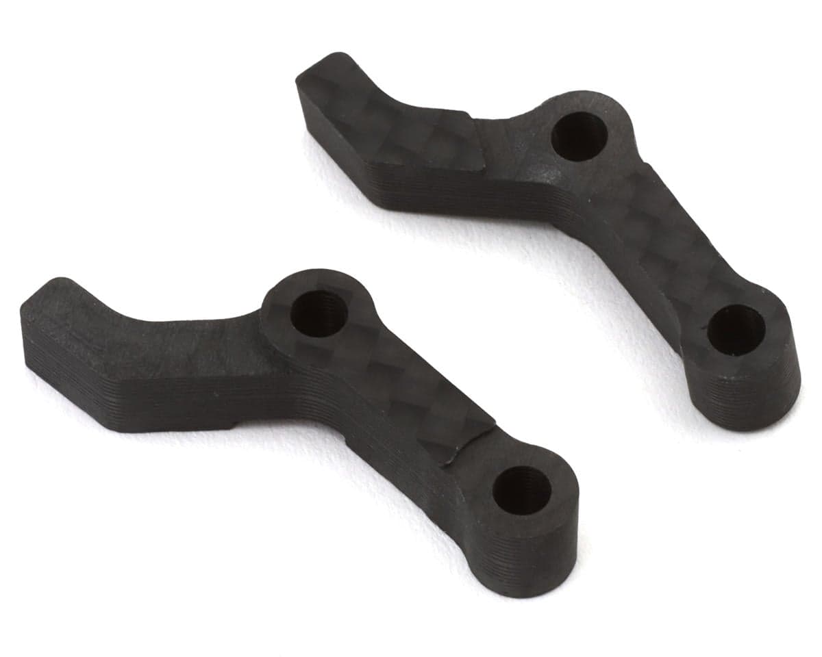 XRAY NT1 Carbon Fiber Front Downstop Backstops (2)