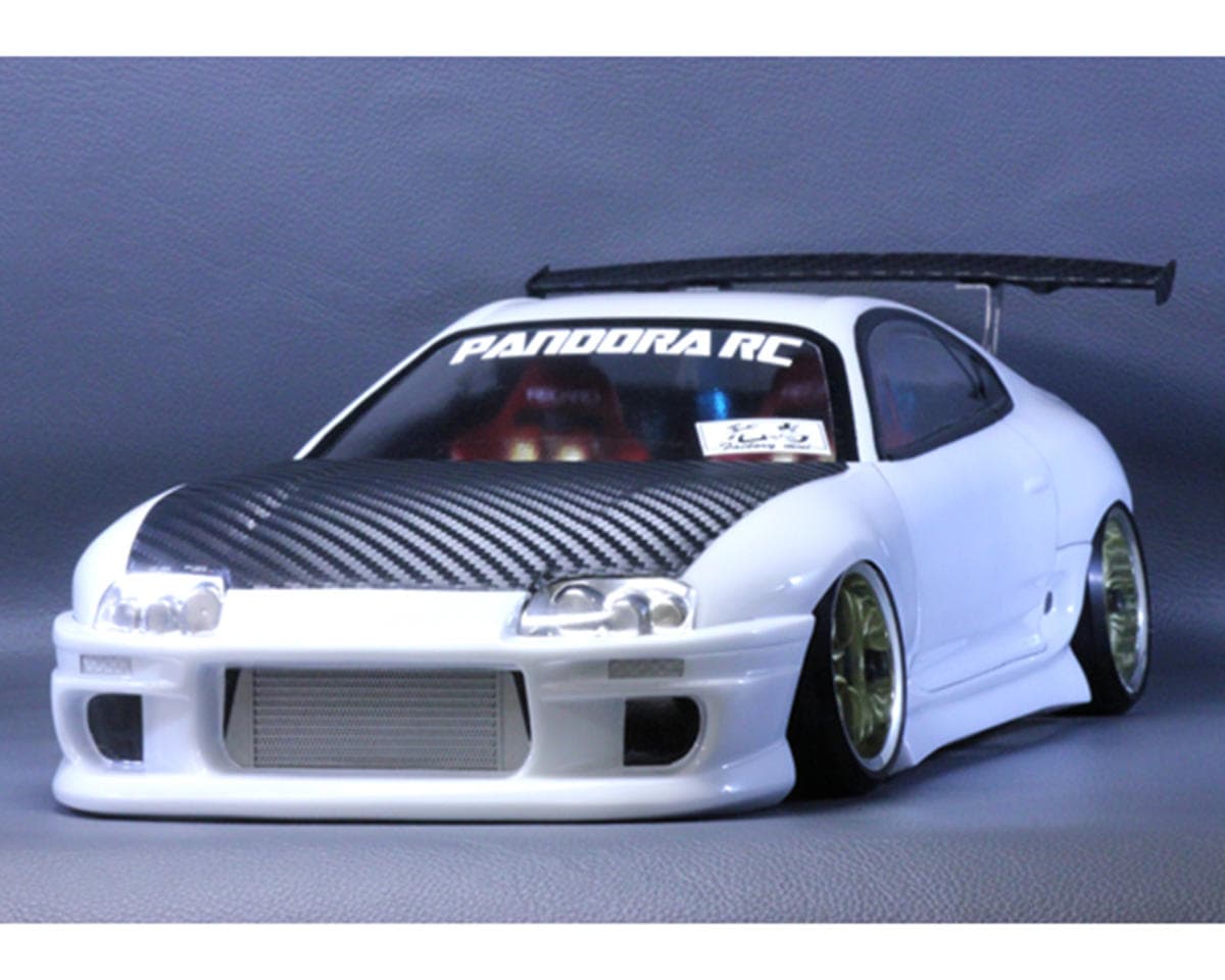Pandora RC 1/10 Toyota Supra JZA80 Drift Body Set (Clear) (257-260mm)