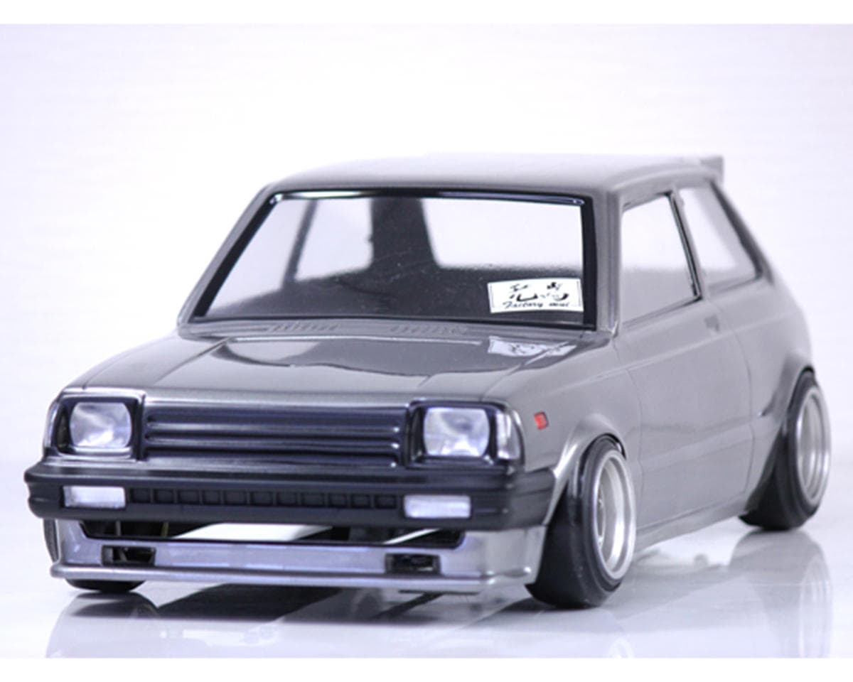 Pandora RC 1/10 Toyota Starlet KP61 Late Model Drift Body Set (Clear) (257-260mm)