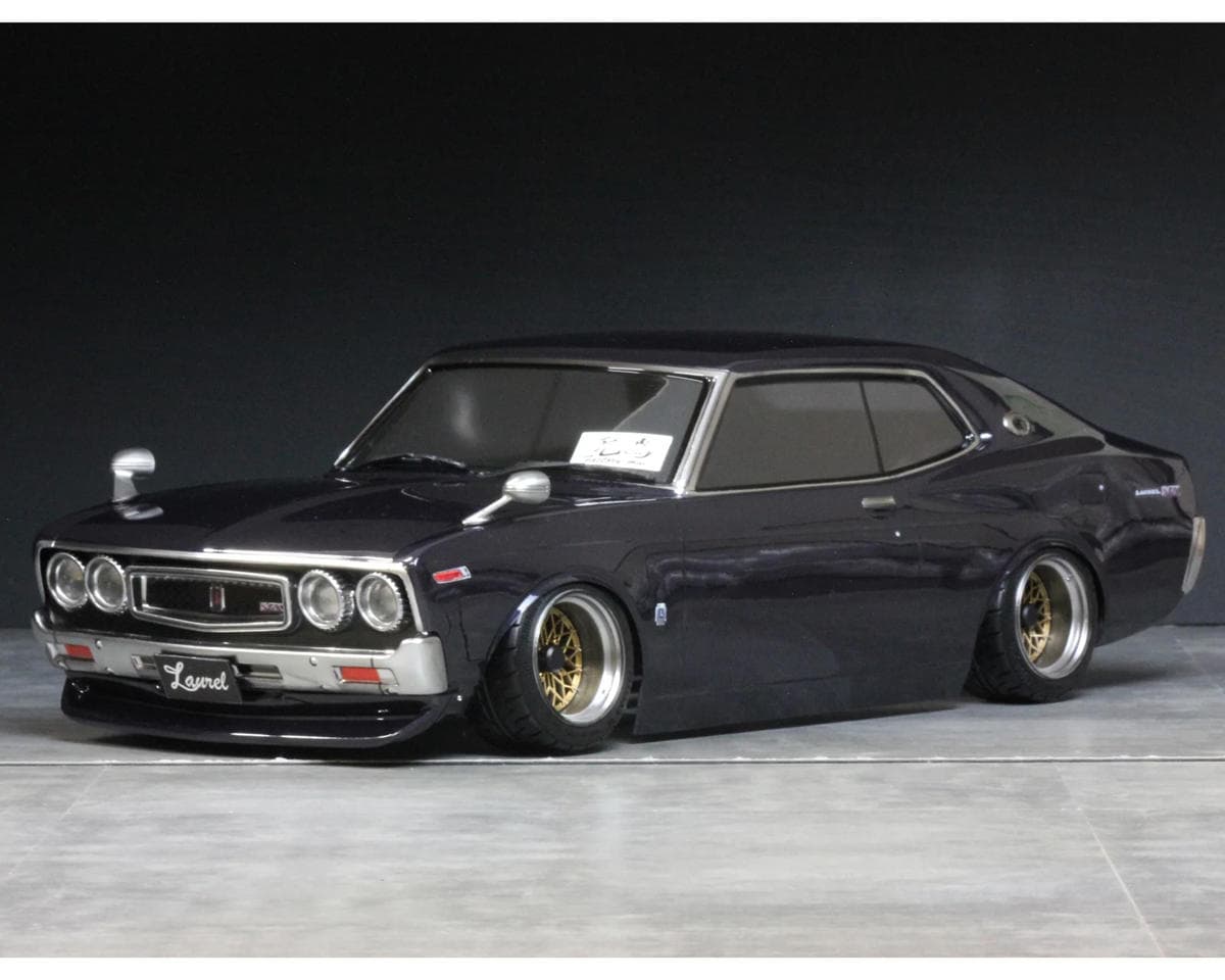 Pandora RC 1/10 Nissan Laurel C130 "Butakets" Drift Body Set (Clear) (257-260mm)