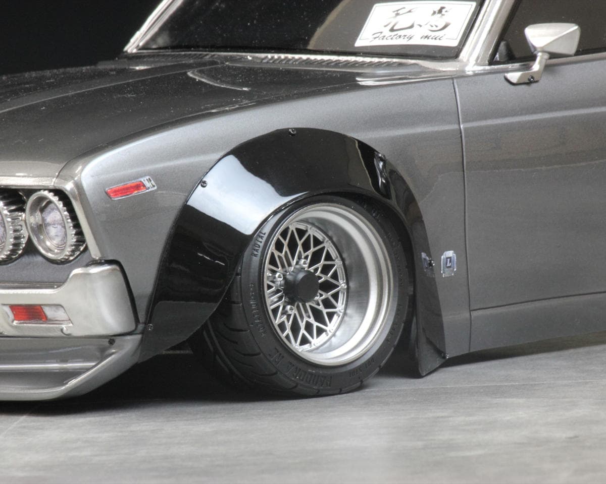 Pandora RC 1/10 Scale Overfender Set (V3) (Front/Rear) (Miniature Scale Drift Accessory)