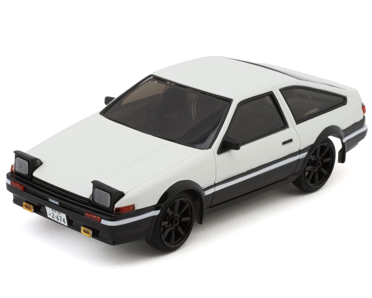 Kyosho First Mini-Z RWD ReadySet w/Toyota Sprinter Trueno AE86 Body (White/Black) w/2.4GHz Radio