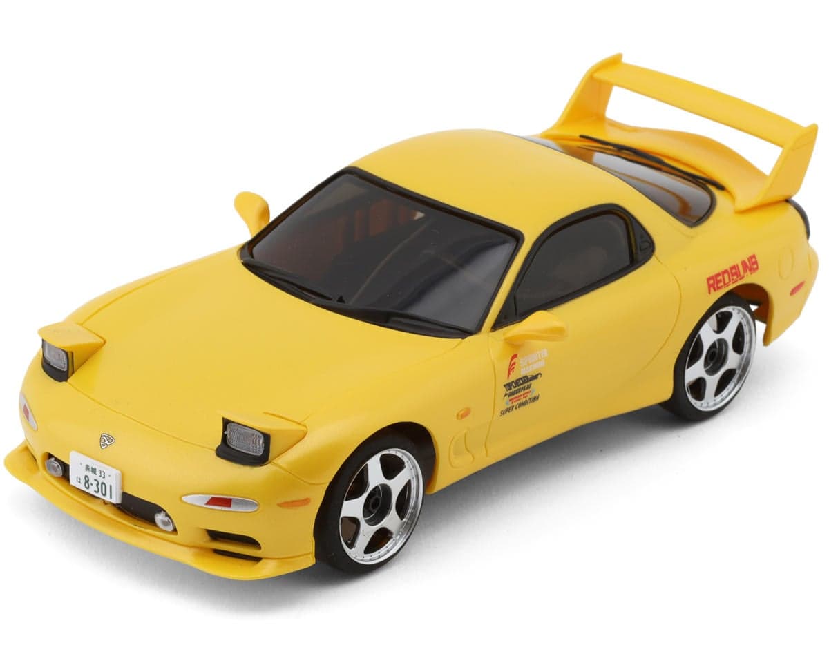 Kyosho First Mini-Z RWD ReadySet w/Initial D Mazda RX-7 FD3S Body (Yellow) w/2.4GHz Radio