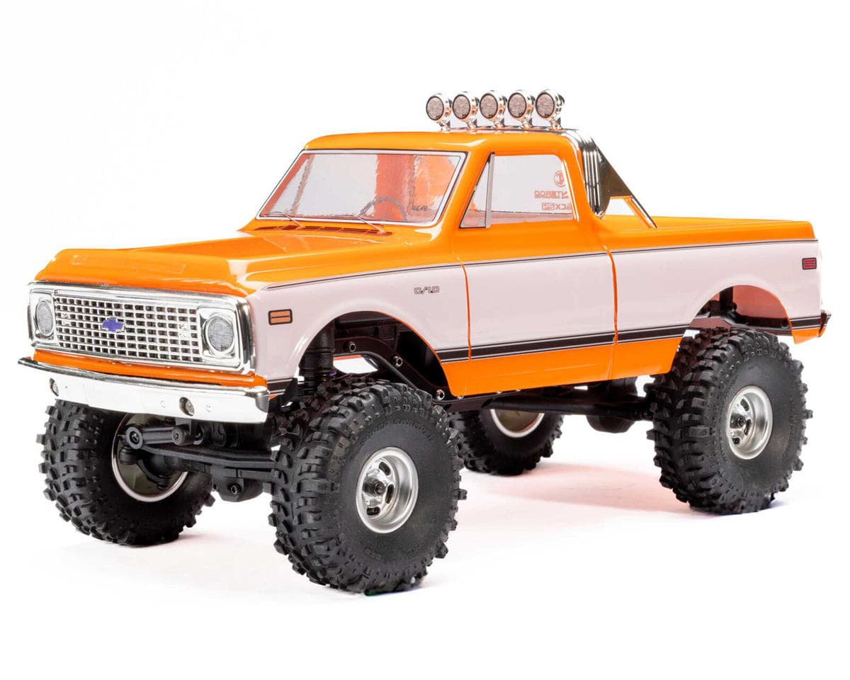 Axial SCX24 1971 Chevrolet C10 1/24 4WD RTR Scale Mini Crawler (Orange) w/2.4GHz Transmitter