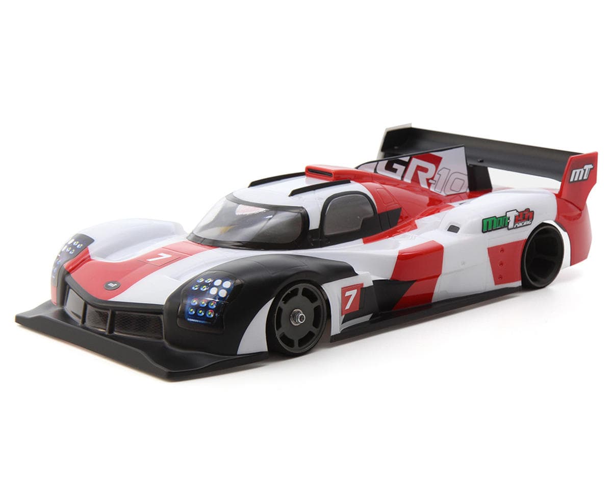 Mon-Tech GR-10 Le Mans Hypercar La Leggera 1/12 Pan Car Body (Clear) w/Wing