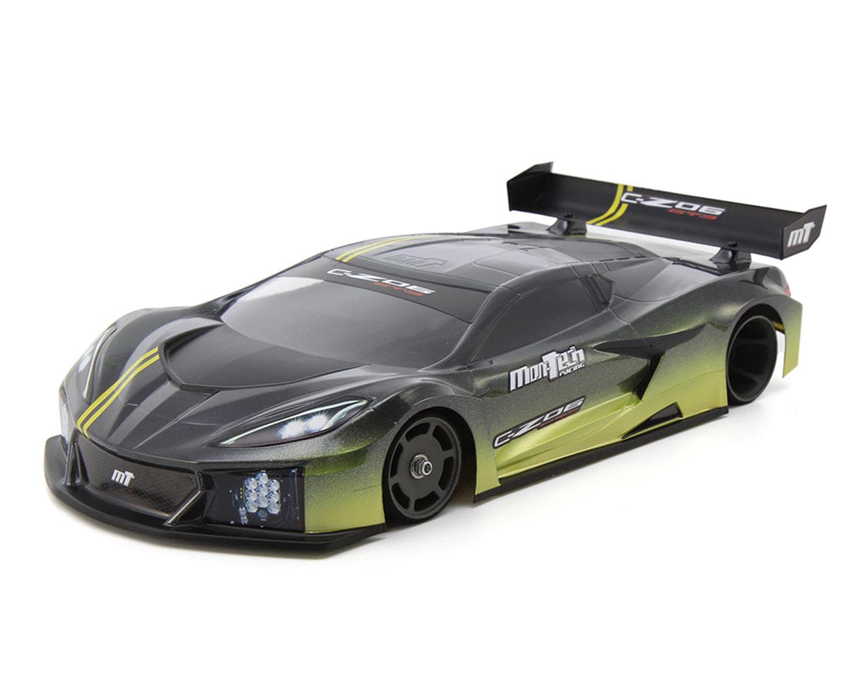 Mon-Tech C-Z 06 GT3 La Leggera 1/12 Pan Car GT Body (Clear) w/Wing