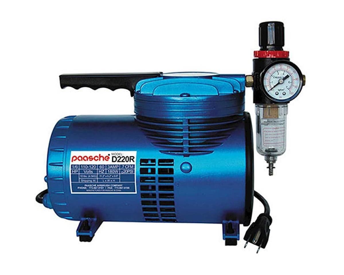 Paasche 1/6 HP Diaphragm Compressor