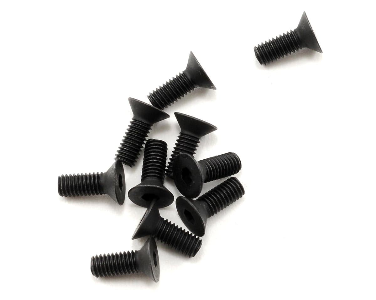 Kyosho 3x8mm Flat Head Hex Screw (10)