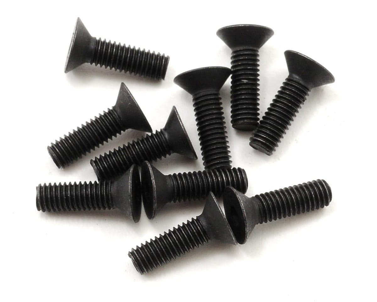 Kyosho 3x10mm Flat Head Hex Screw (10)