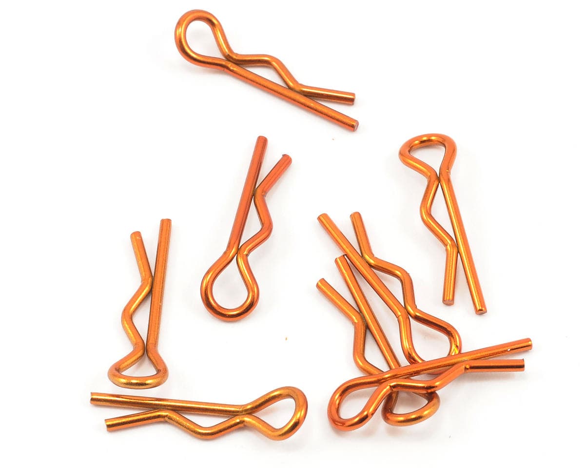 Core-RC 1/10 Scale Small Body Clip (Gold) (8)