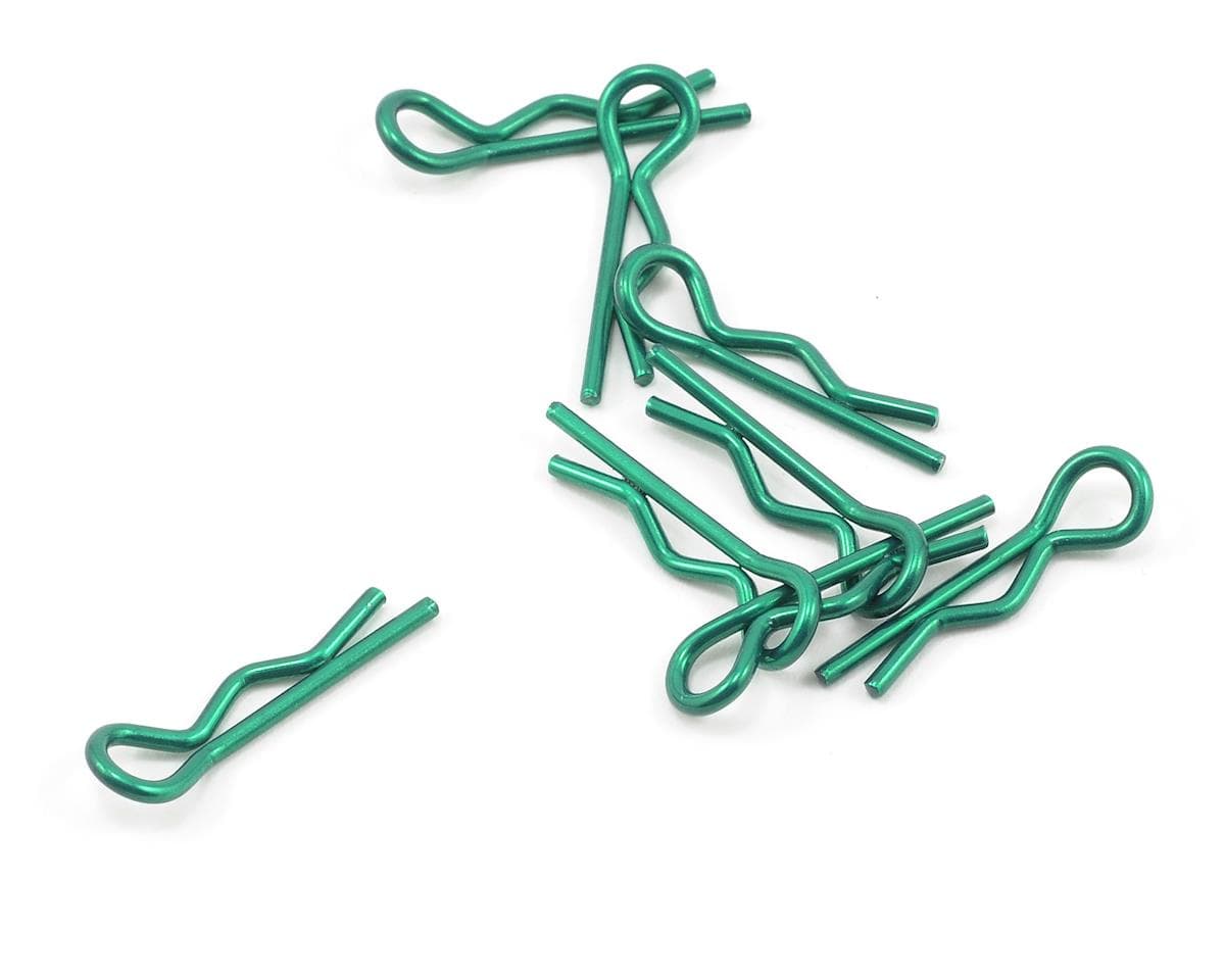 Core-RC 1/10 Scale Small Body Clip (Metallic Green)