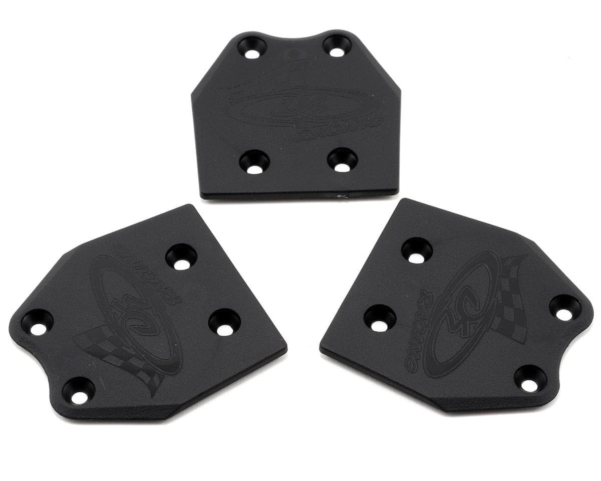 DE Racing XD "Extreme Duty" Rear Skid Plates (3) (Hot Bodies D8/D8T)