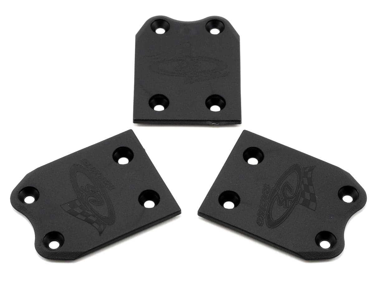 DE Racing XD "Extreme Duty" Rear Skid Plates (3) (XRAY XB808/XB8/XT8)