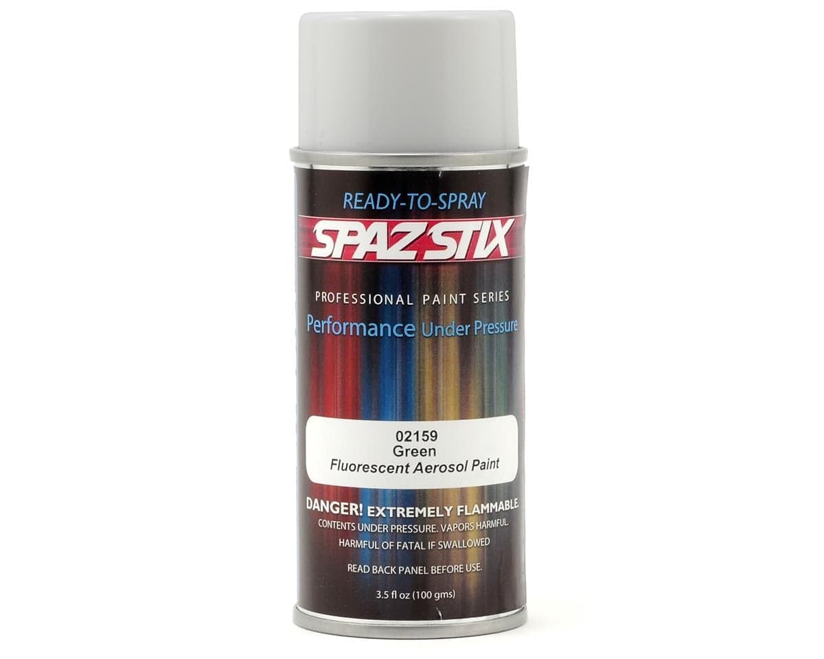 Spaz Stix "Green" Fluorescent Spray Paint (3.5oz)