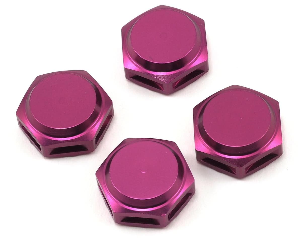 King Headz 17mm Closed Wheel Nut (Purple) (4) (Fine Thread 12x1.0mm)