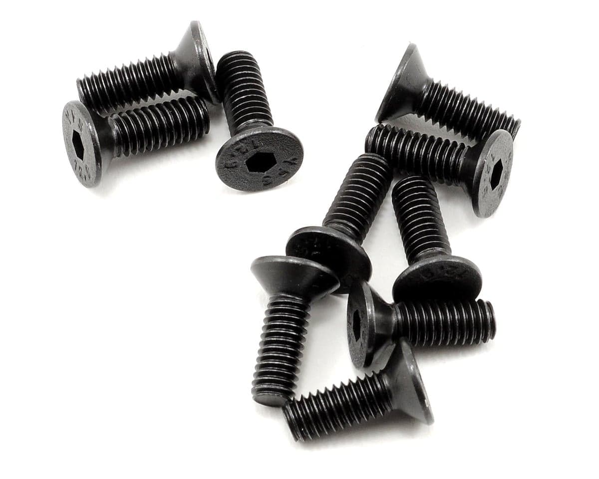 Serpent 4x12mm Flat Head Screw (10)