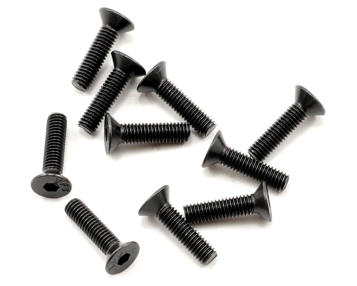 Serpent 3x12mm Flat Head Screw (10)