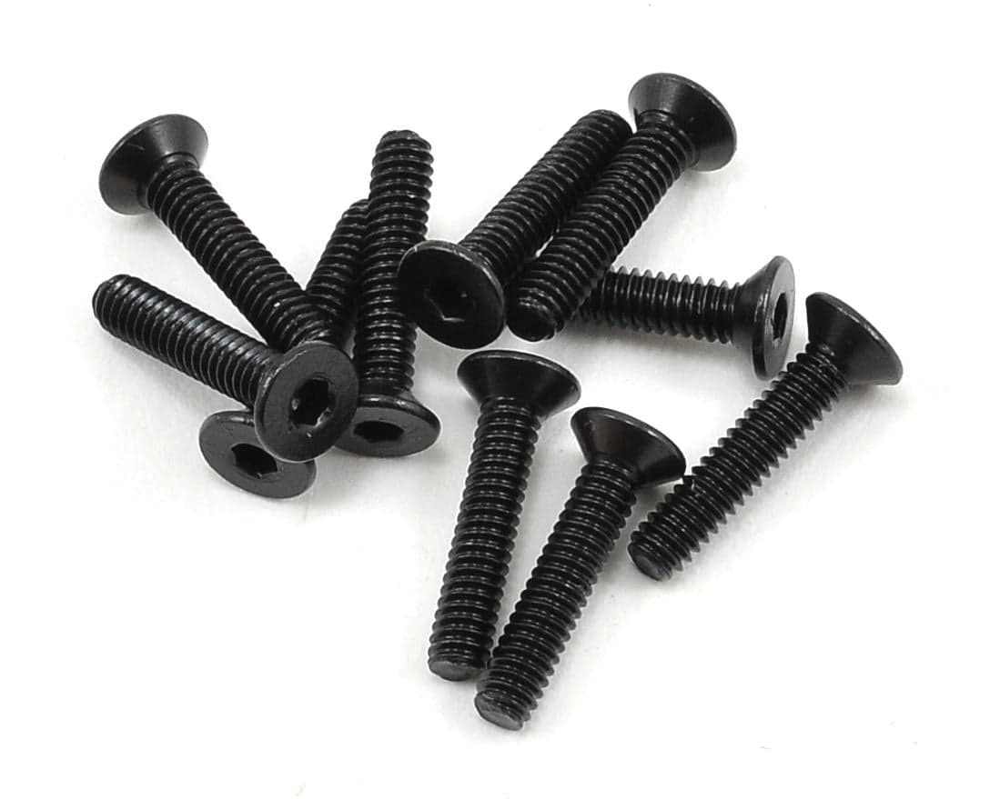 Serpent 2x10mm Flat Head Screw (10)