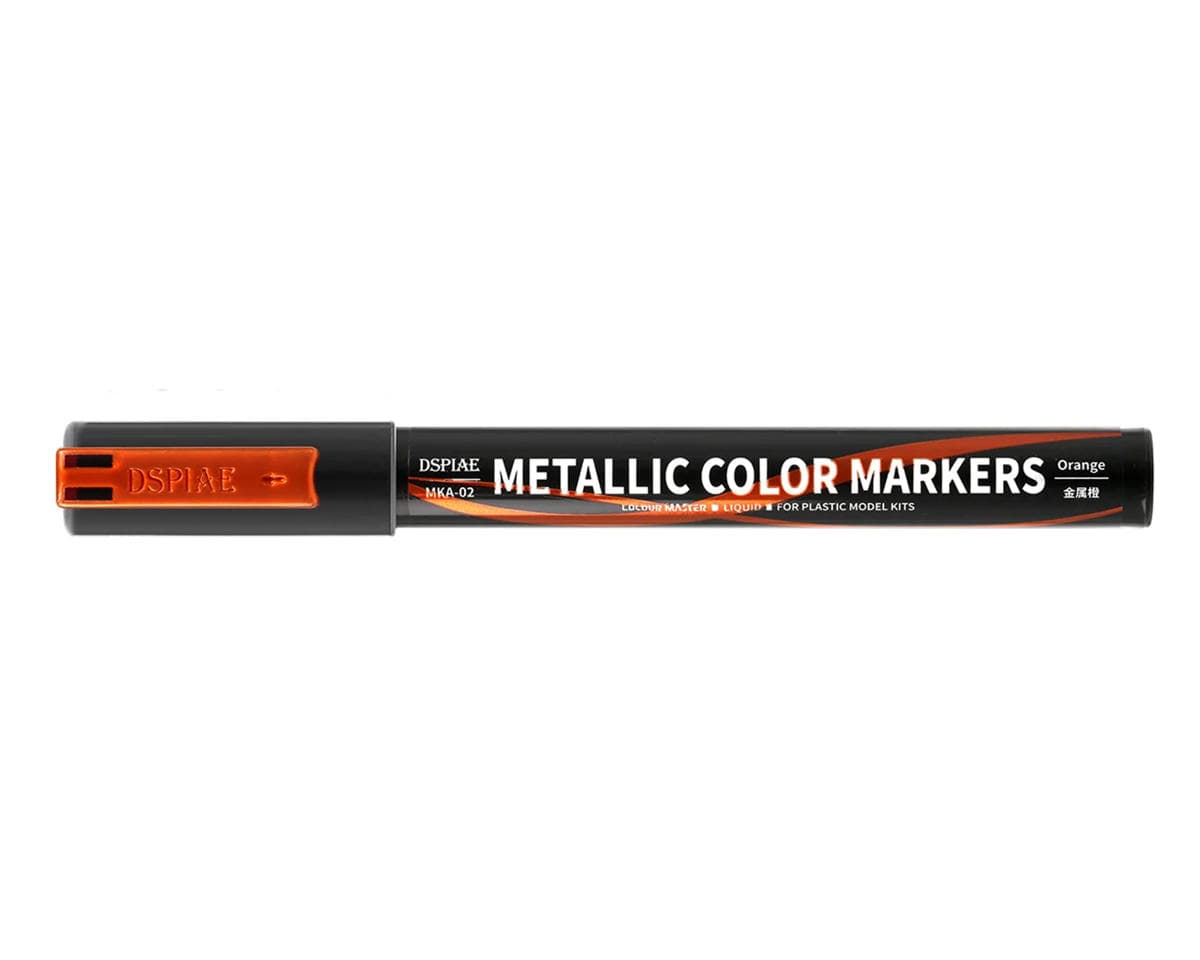 Dspiae Super Metallic Color Paint Marker (Metallic Orange)