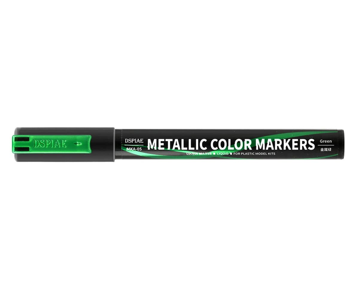 Dspiae Super Metallic Color Paint Marker (Metallic Green)