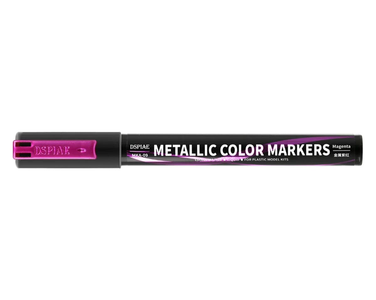 Dspiae Super Metallic Color Paint Marker (Metallic Magenta)