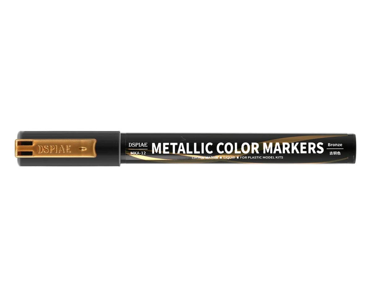 Dspiae Super Metallic Color Paint Marker (Bronze)