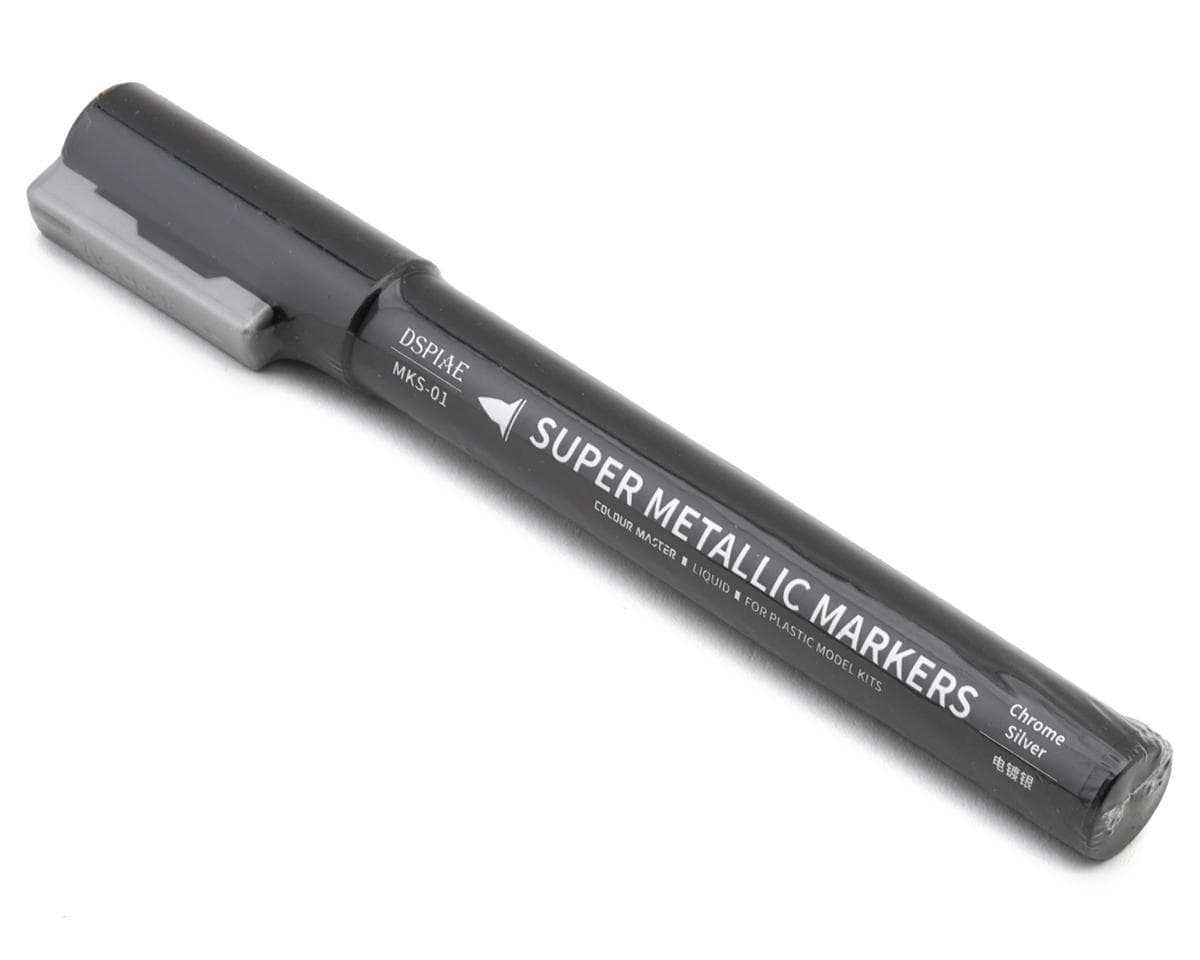 Dspiae MKS Super Metallic Color Paint Marker (Chrome Silver)