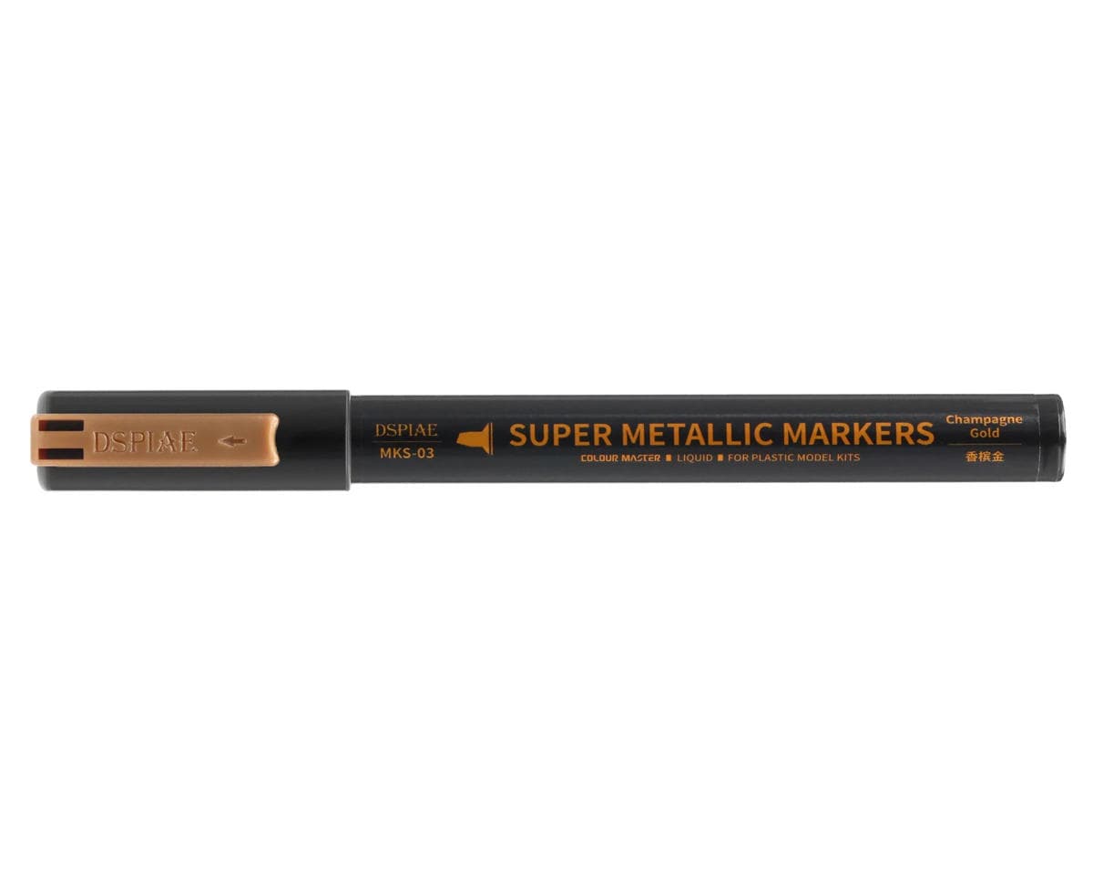 Dspiae Super Metallic Color Paint Marker (Champagne Gold)