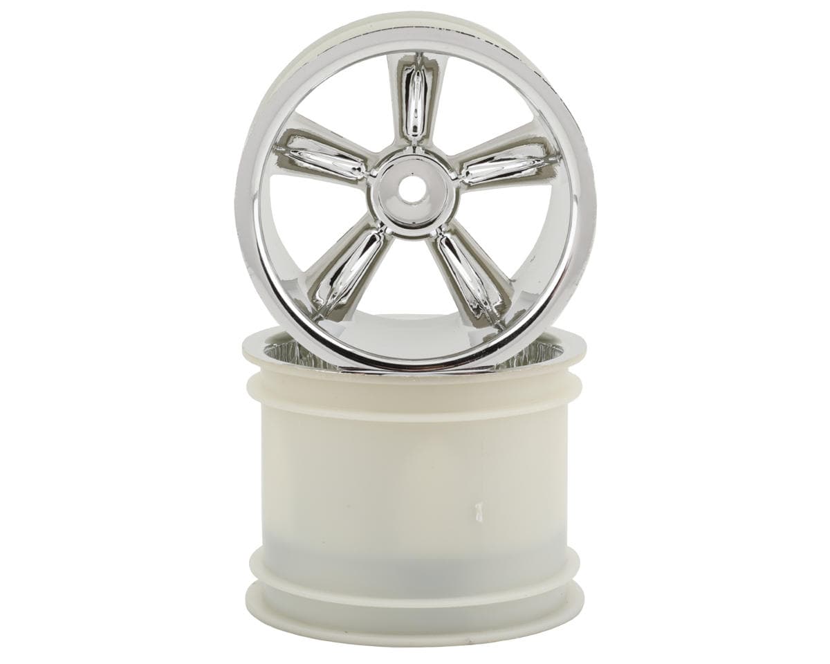 Traxxas 12mm Hex Pro-Star Rear Wheels (2) (Chrome)