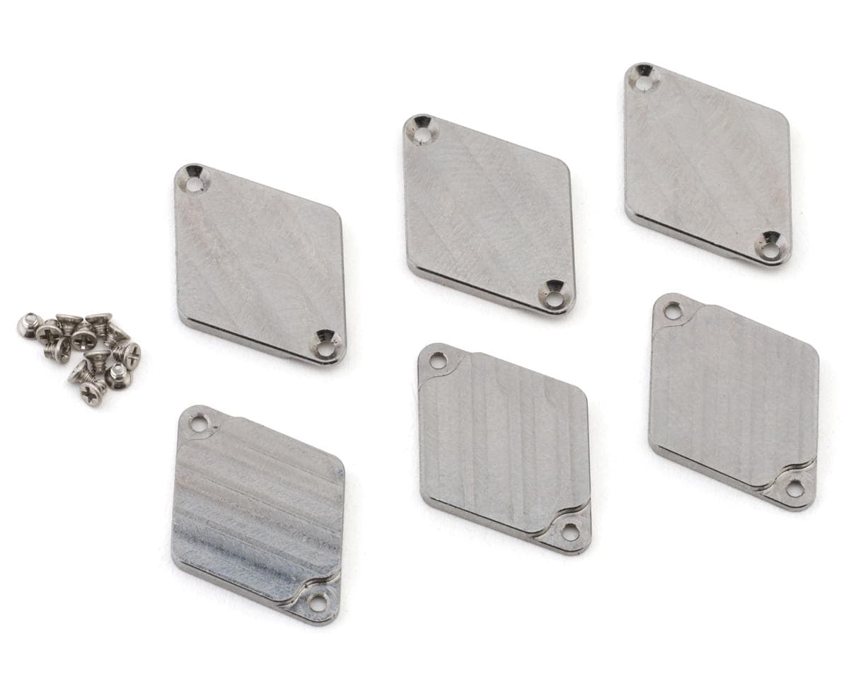 NEXX Racing Team Associated RC28 Lightweight Chassis Steel Weight Plates (6)