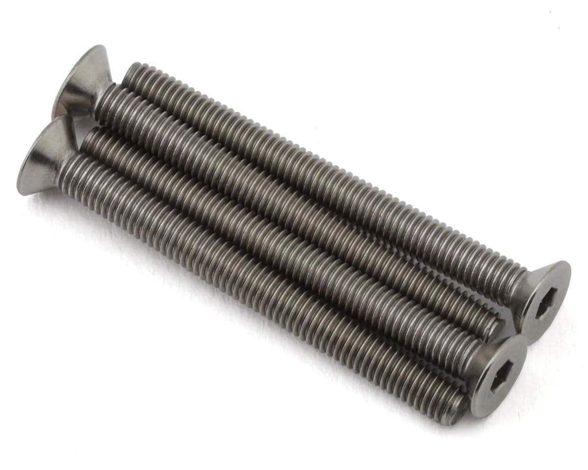 Mugen Seiki SJG Titanium Flat Head Screw Set (3x32mm)