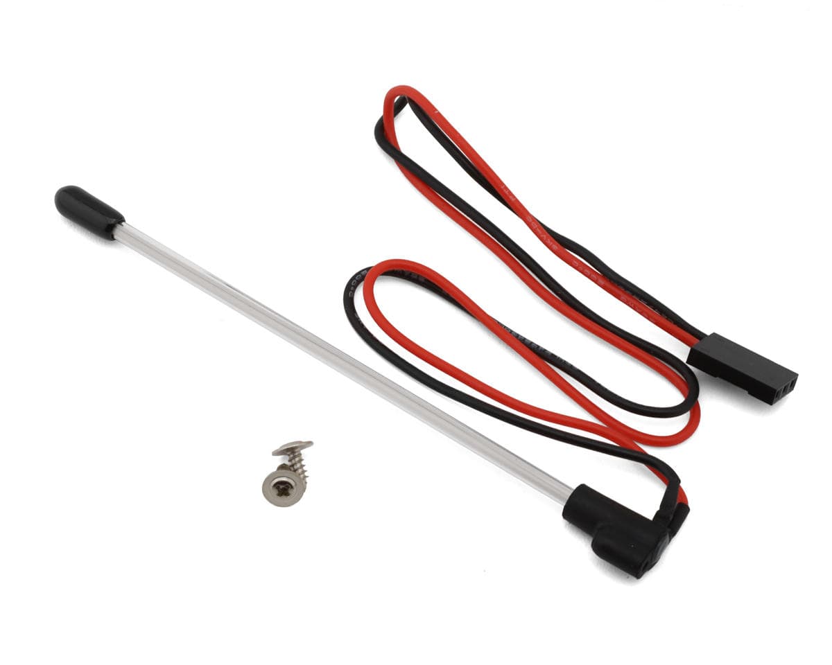 Injora Micro Crawler LED Whip Light (Ice Blue) (Bottom Fixed)