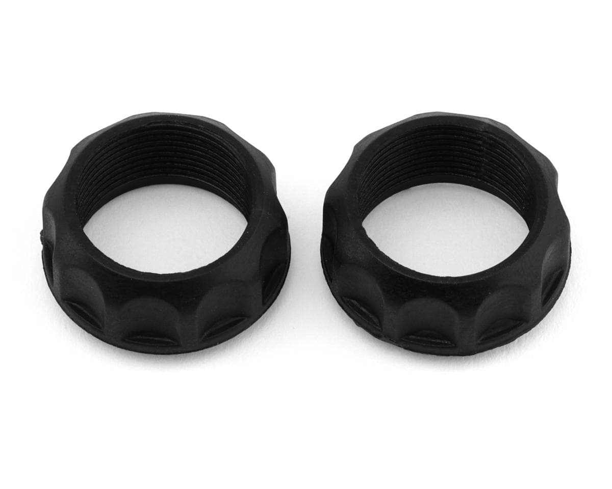 Arrma Infraction V4 223S Threaded Shock Collars (Black) (2)