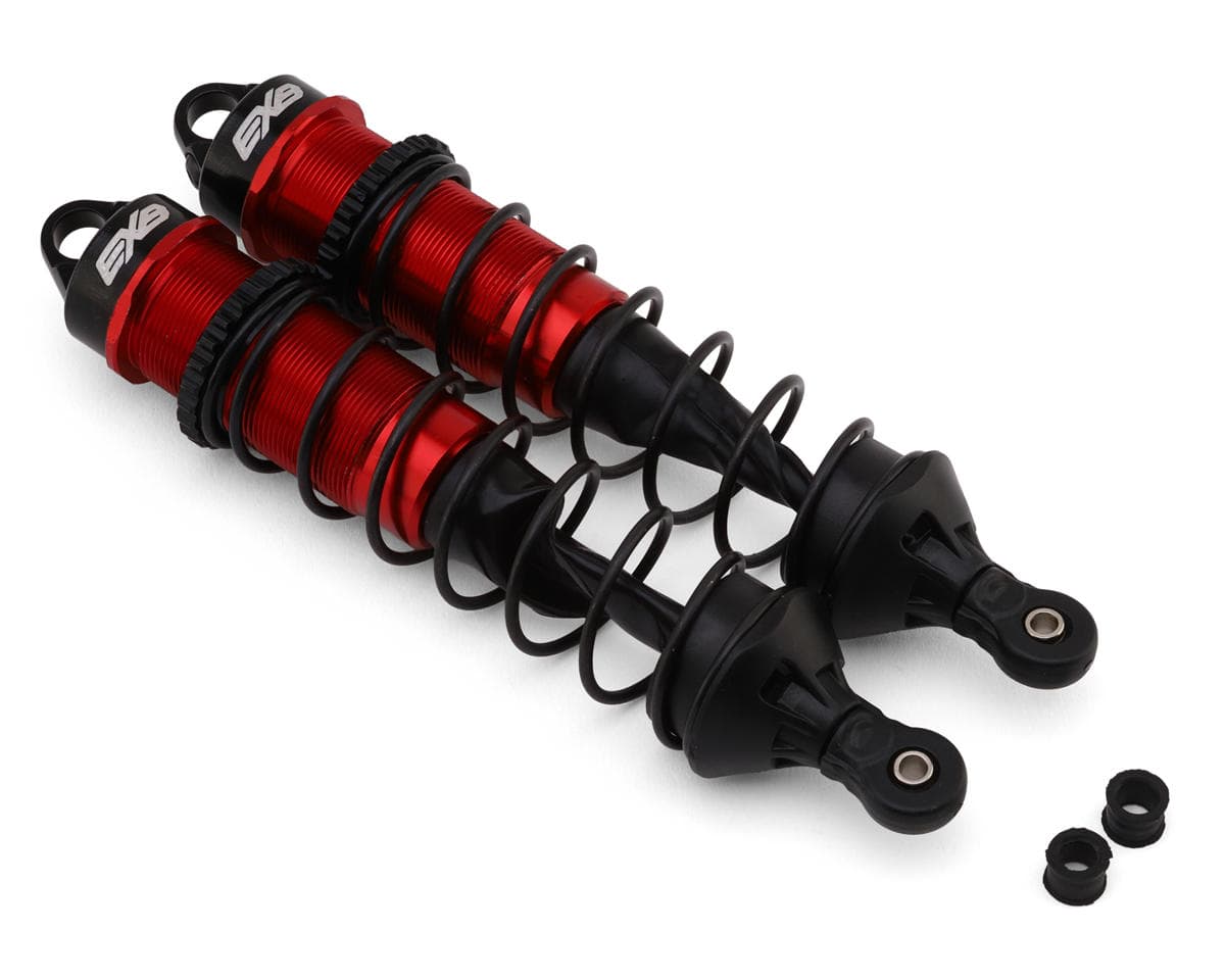 Arrma Talion 6S BLX EXB 16mm Rear Aluminum Oil-Filled Shocks (Red) (2) (131mm) (1300cSt)