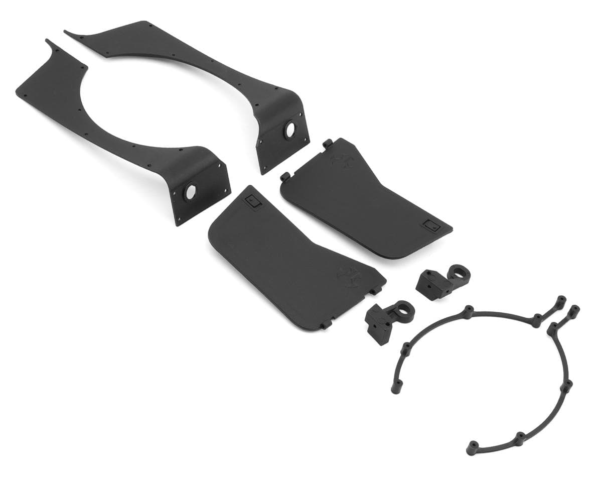 Axial SCX10 III Jeep CJ-7 Doors & Rear Corner Panels Set w/Hinges