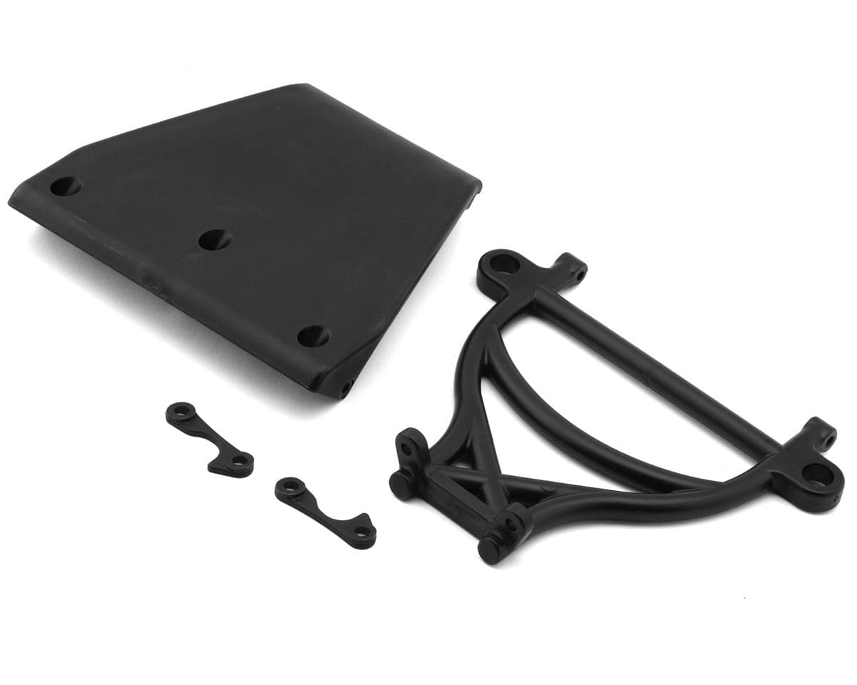 Losi 5IVE-TE 3.0 Front Skid Plate & Brace Set