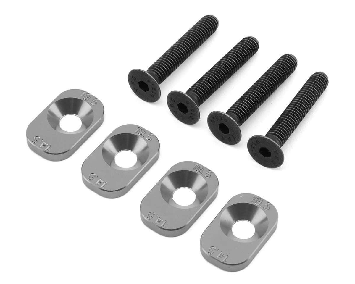 Losi 5IVE-TE 3.0 Aluminum Motor Mount Inserts Set (14.5/19.5) (67T Spur)