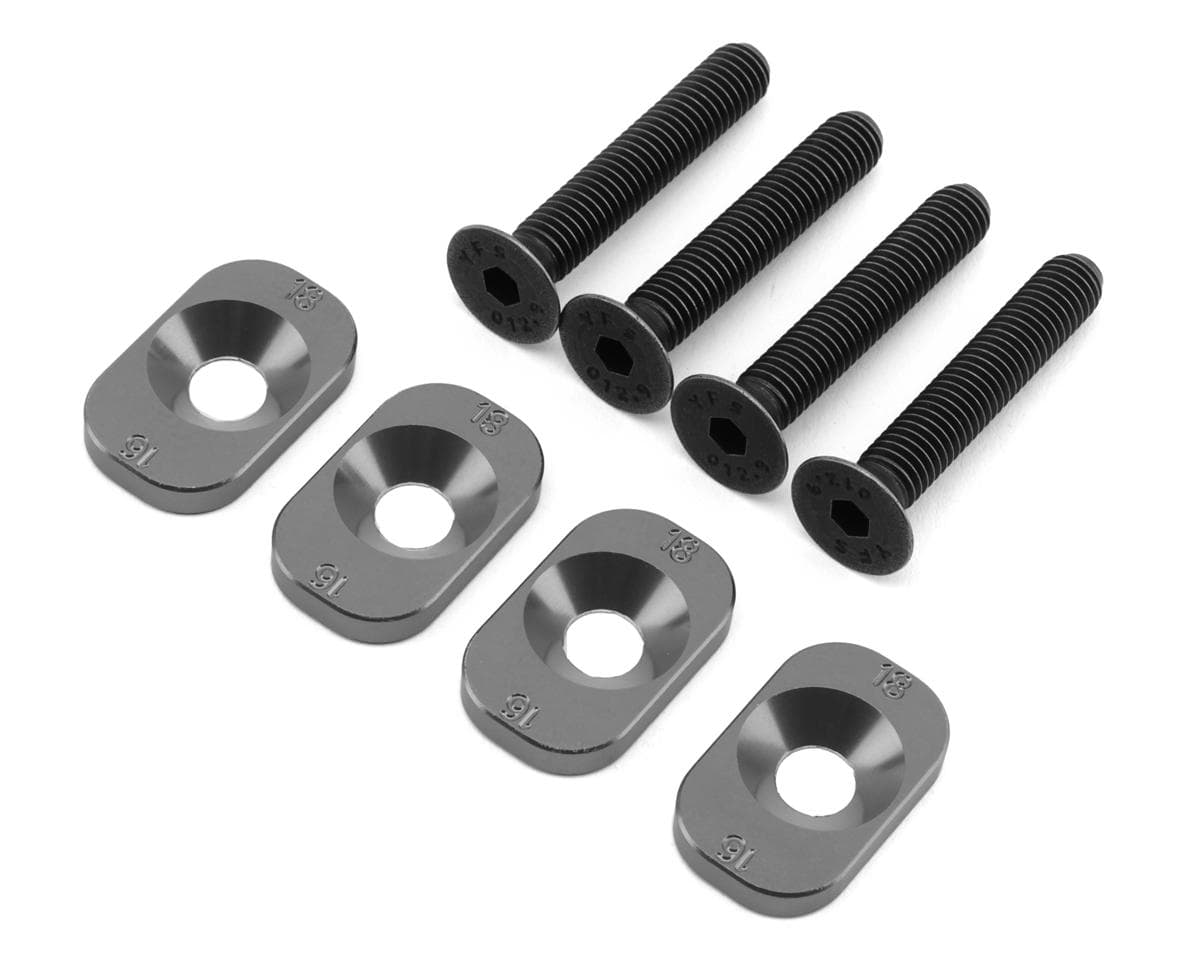 Losi 5IVE-TE 3.0 Aluminum Motor Mount Inserts Set (16/18)