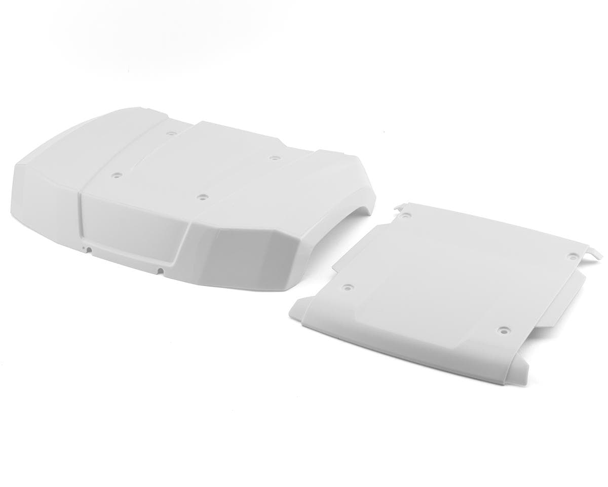 Losi 5IVE-TE 3.0 Hood & Roof Body Panel Set (White)