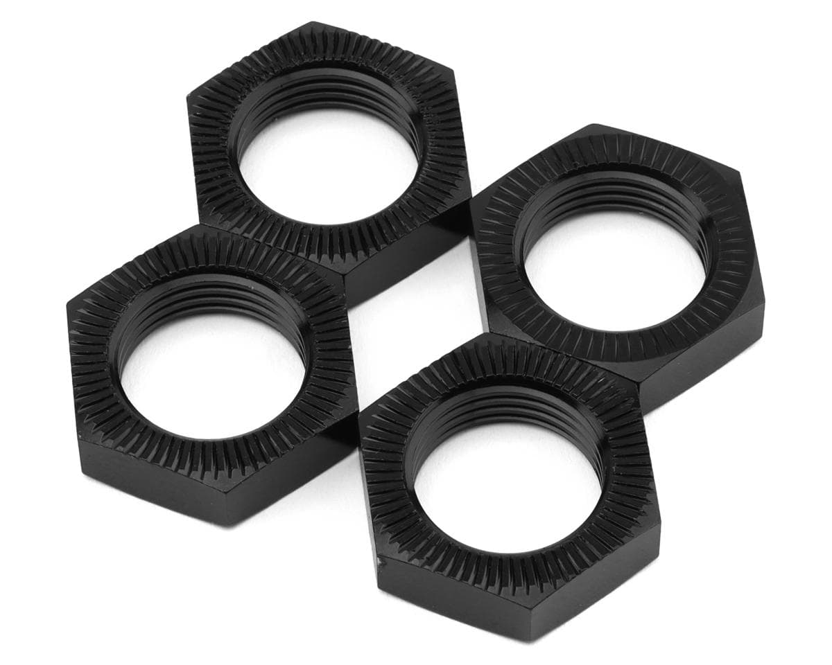 Losi 5IVE-TE 3.0 Aluminum Serrated Wheel Nuts (4)