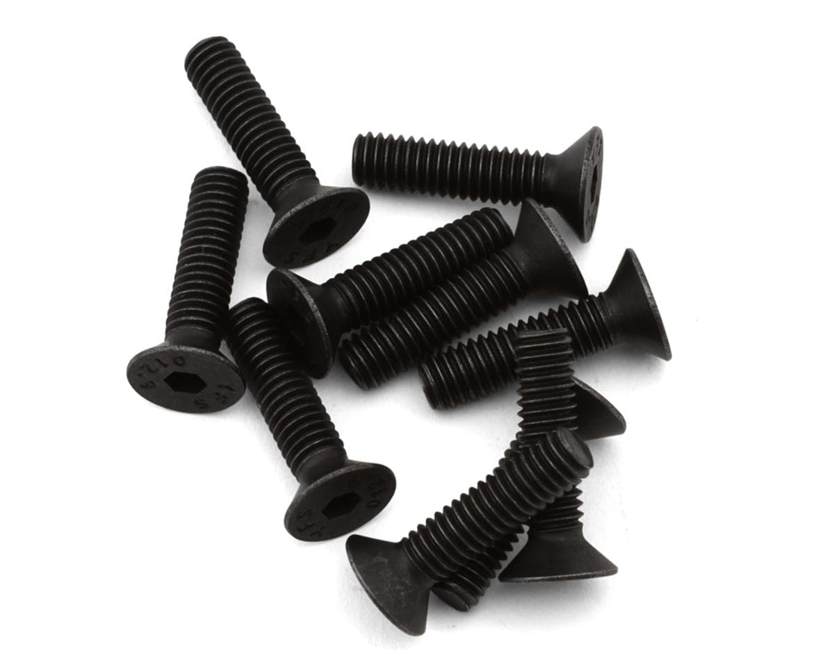 Losi 4x16mm Flat Head Screws (10)