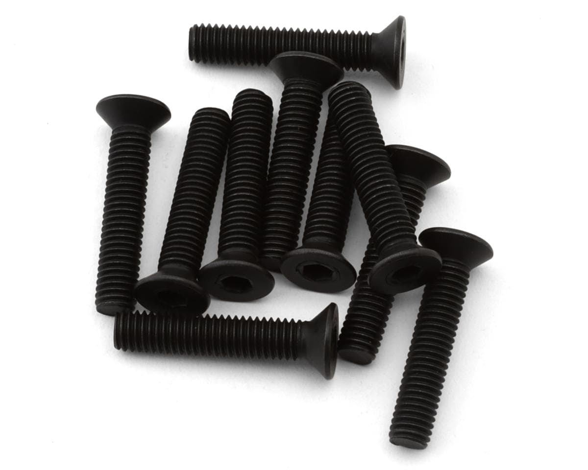 Losi 5x25mm Flat Head Screws (10)