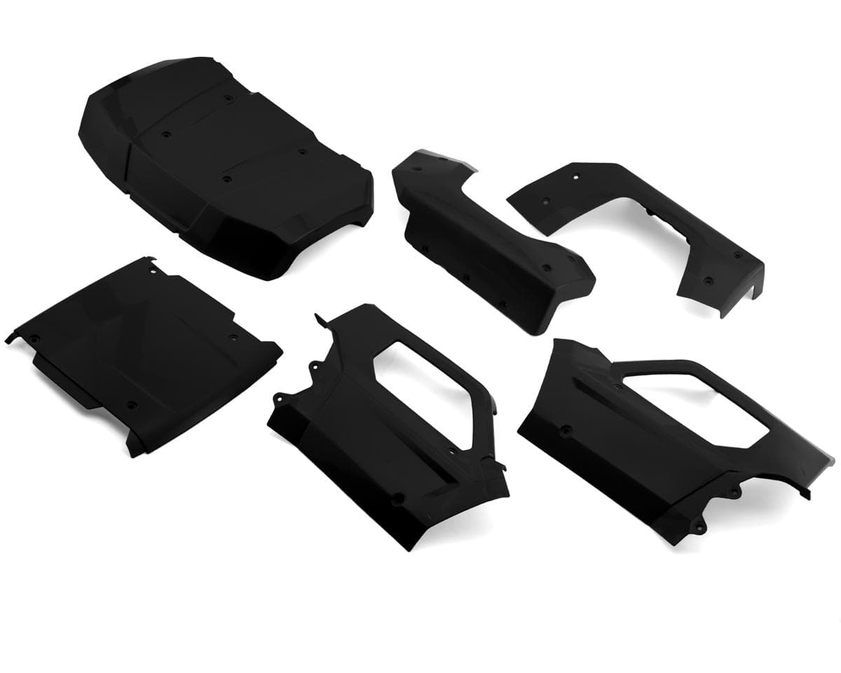 Losi 5IVE-TE 3.0 Complete Body Set (Black)