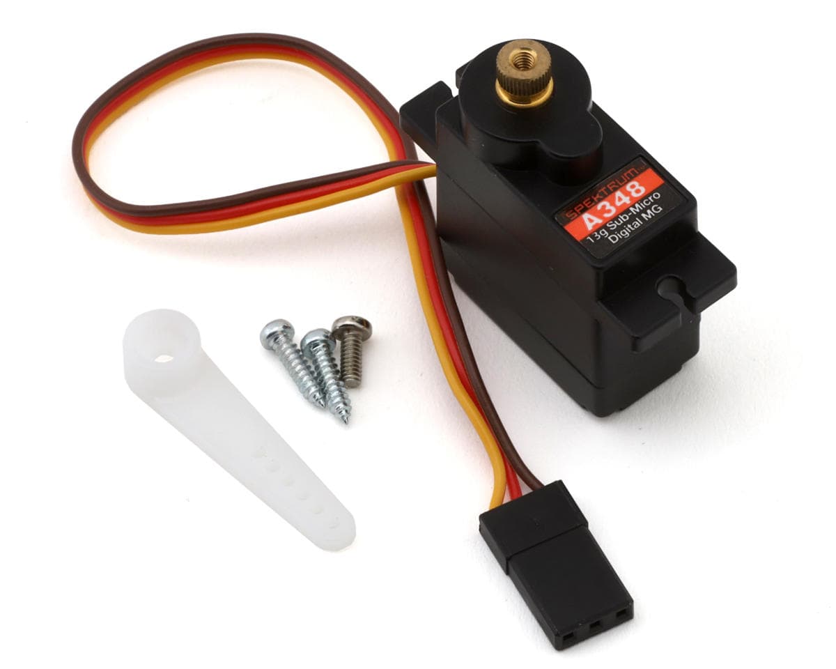 Spektrum RC Gee Bee R-2/Super Decathlon A348 13g Metal Gear Sub-Micro Servo