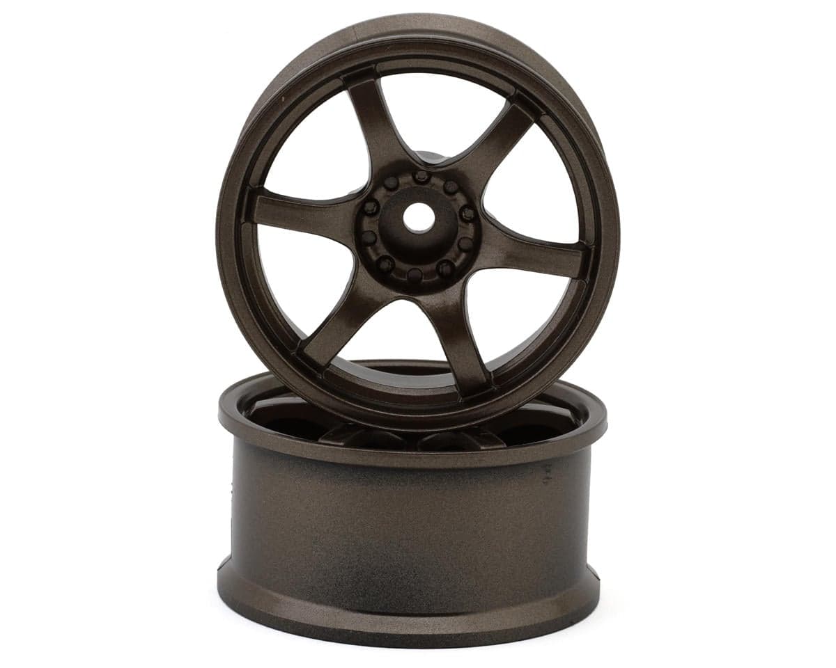 LAB Gram Lights 57D 1/10 Standard Traction Drift Wheels (Bronze) (2) (8mm Offset) w/12mm Hex