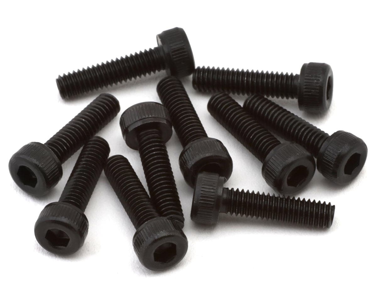 EcoPower 2.5mm "High Strength" Steel Socket Head Cap Screws (10) (2.5x10mm)