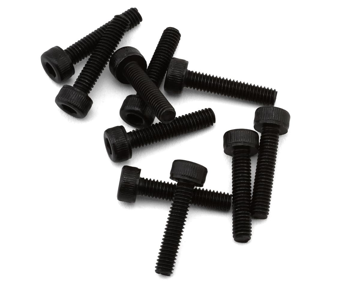 EcoPower 2.5mm "High Strength" Steel Socket Head Cap Screws (10) (2.5x12mm)
