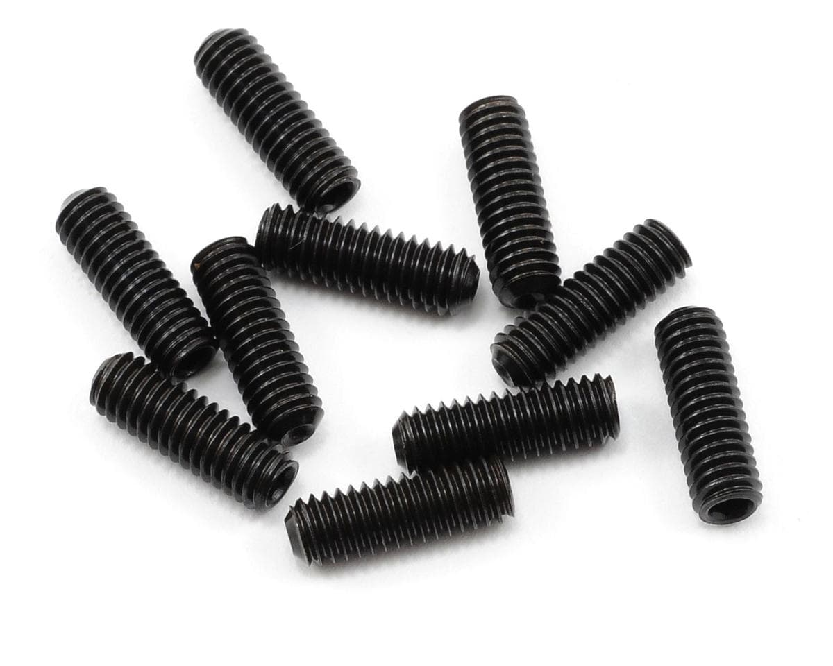 EcoPower 4mm "High Strength" Steel Cup Style Set Screws (10) (4x12mm)