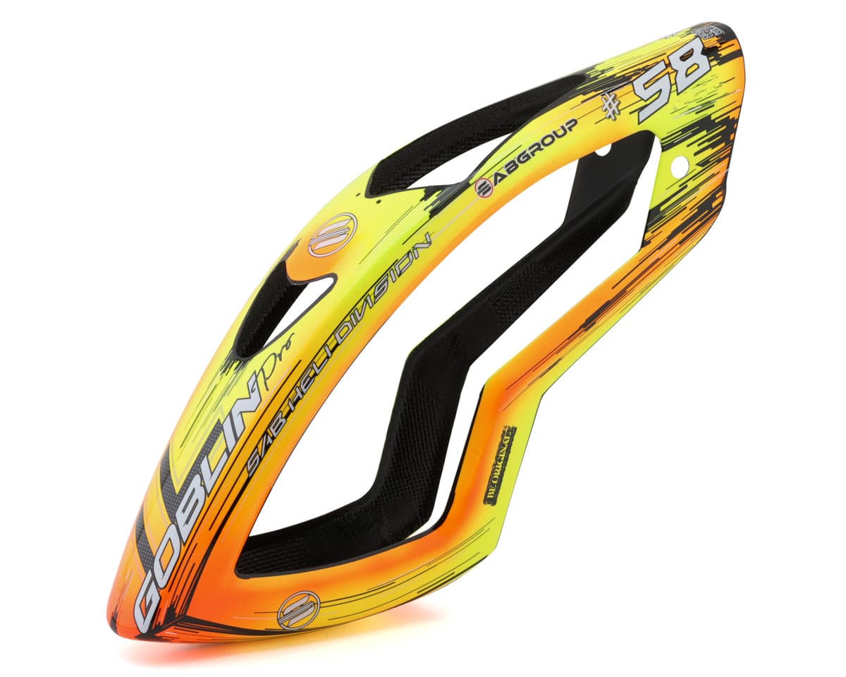 SAB Goblin iLGoblin Pro 420 Carbon Fiber Canopy (Yellow)