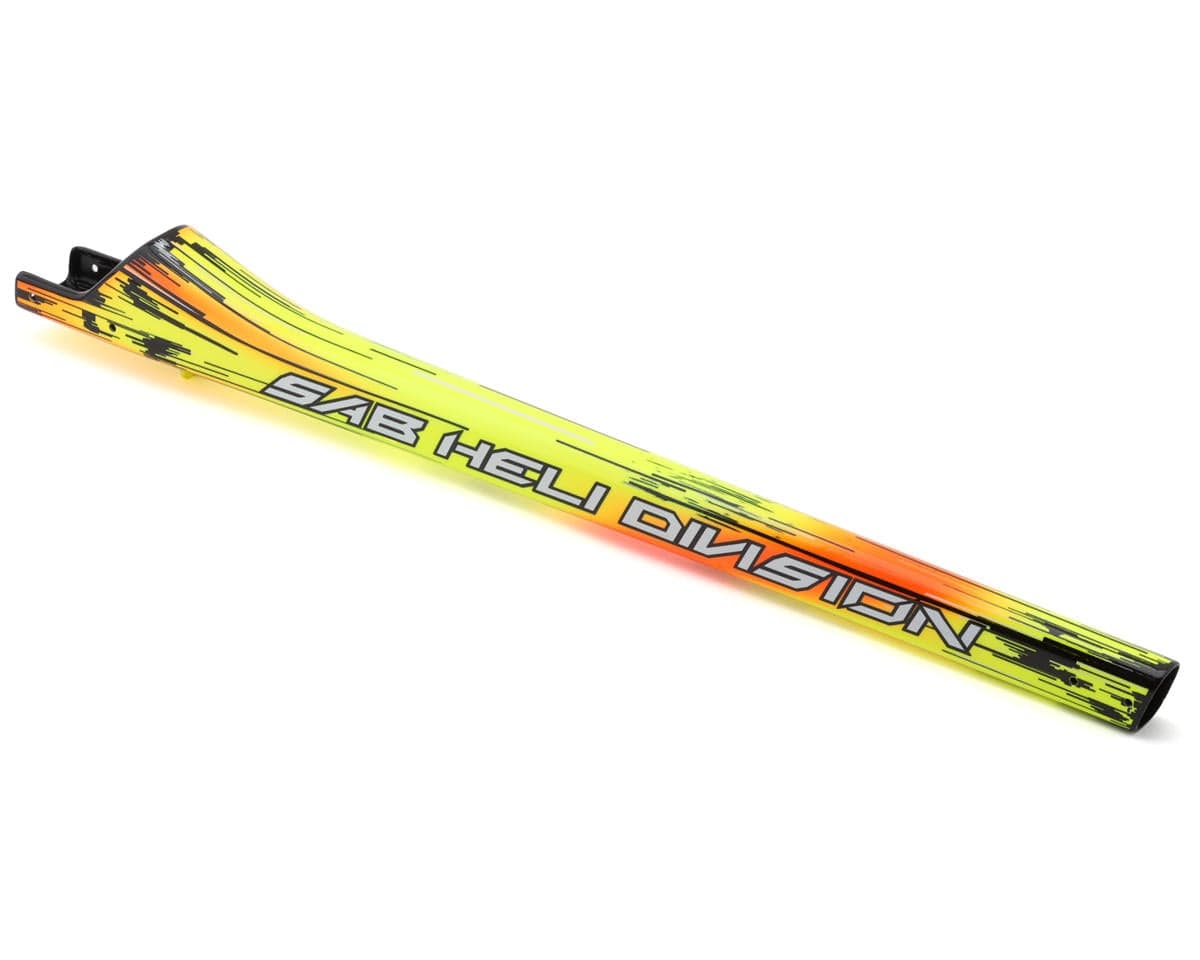 SAB Goblin iLGoblin Pro 420 Carbon Fiber Tail Boomy (Yellow)